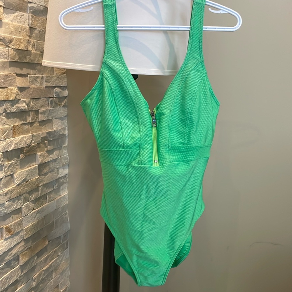 90’s Vintage Green Bathing Suit